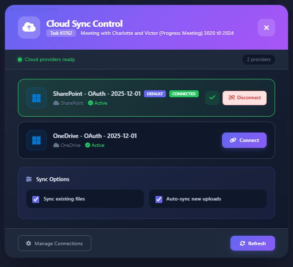 workduty cloud sync