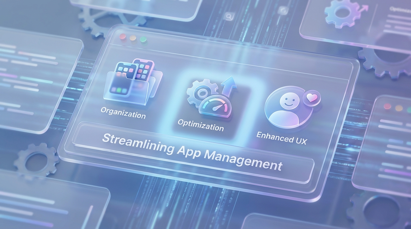 Managing apps