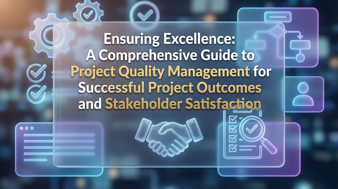 Project quality management