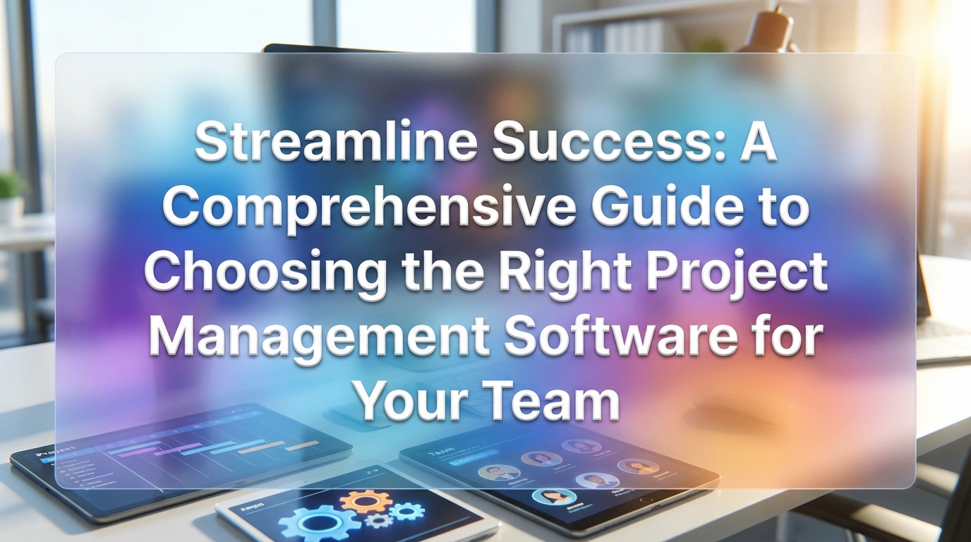 Project management software